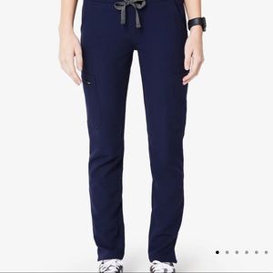 Figs Navy Yola Skinny Scrub Pants NWT
